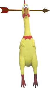 Rubber Chicken Arrow Through Headv2