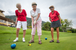 Golfing oldtimers